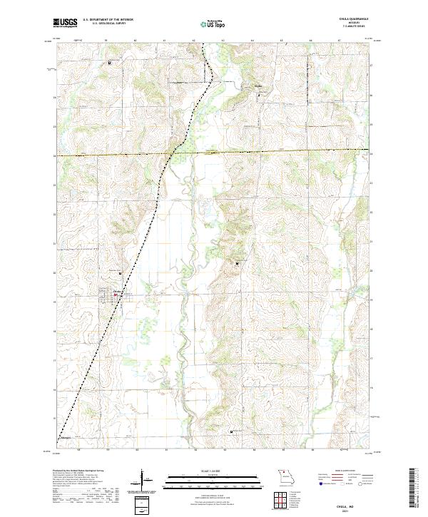 Chula topographic map thumbnail