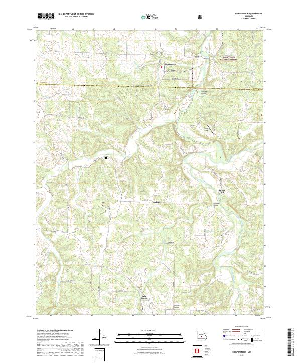 Competition topographic map thumbnail