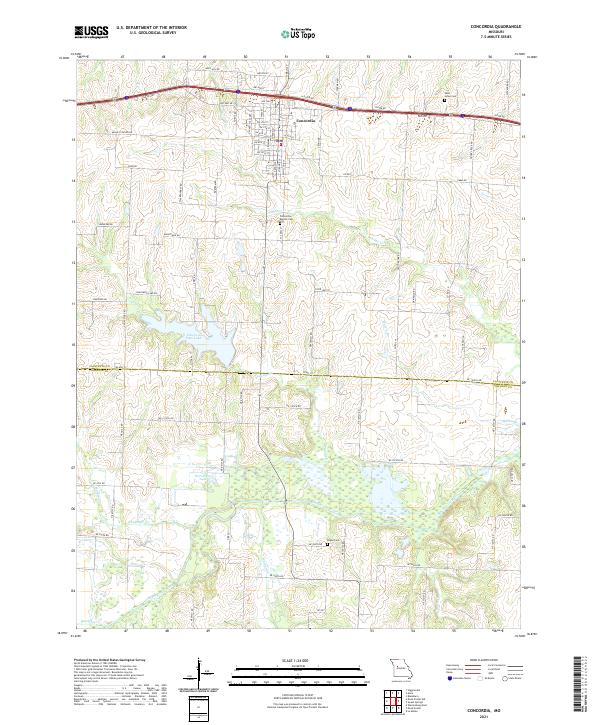 Concordia topographic map thumbnail