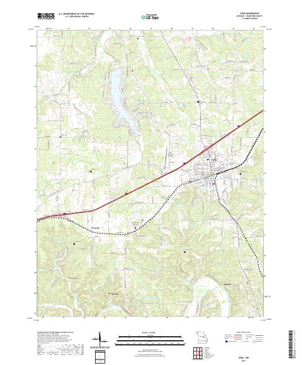 Cuba 2021 topographic map thumbnail
