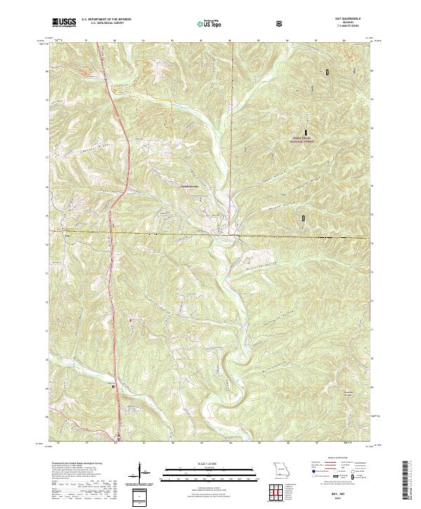 Day topographic map thumbnail