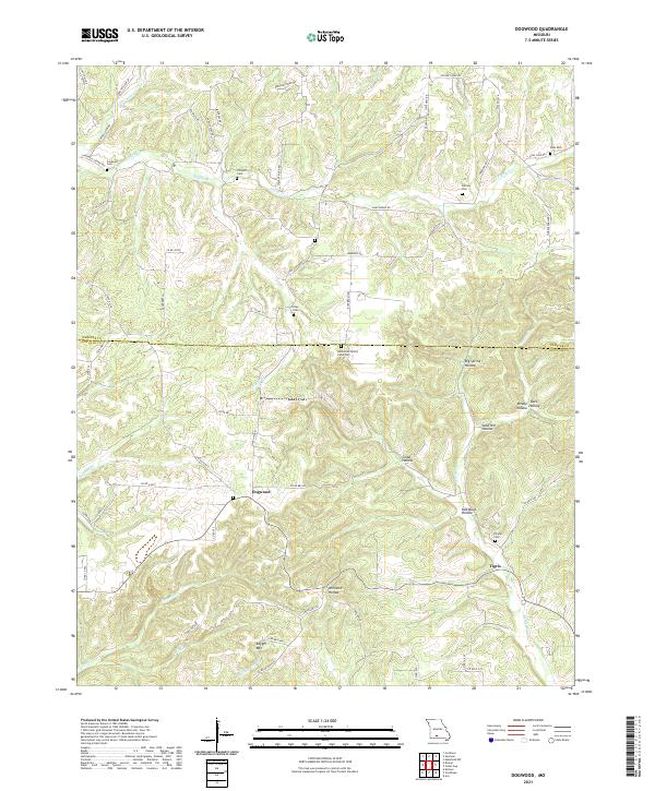 Dogwood topographic map thumbnail