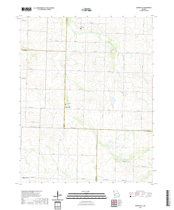 Dudenville topographic map thumbnail