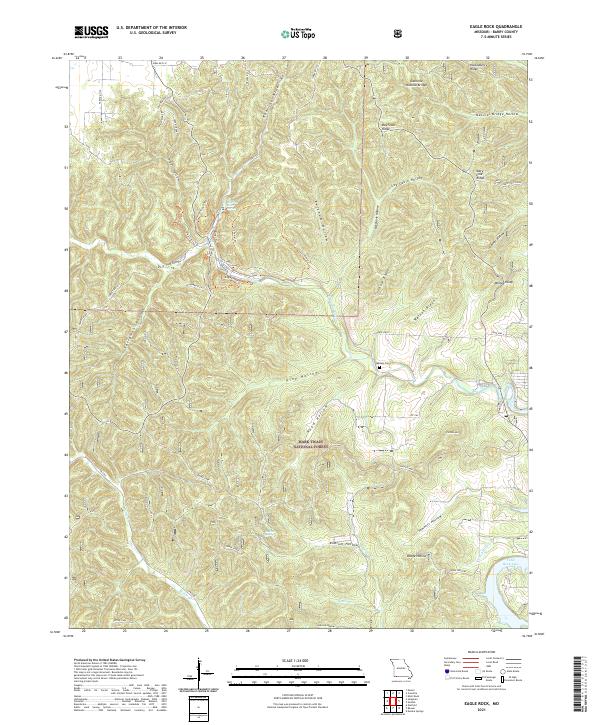 Eagle Rock topographic map thumbnail