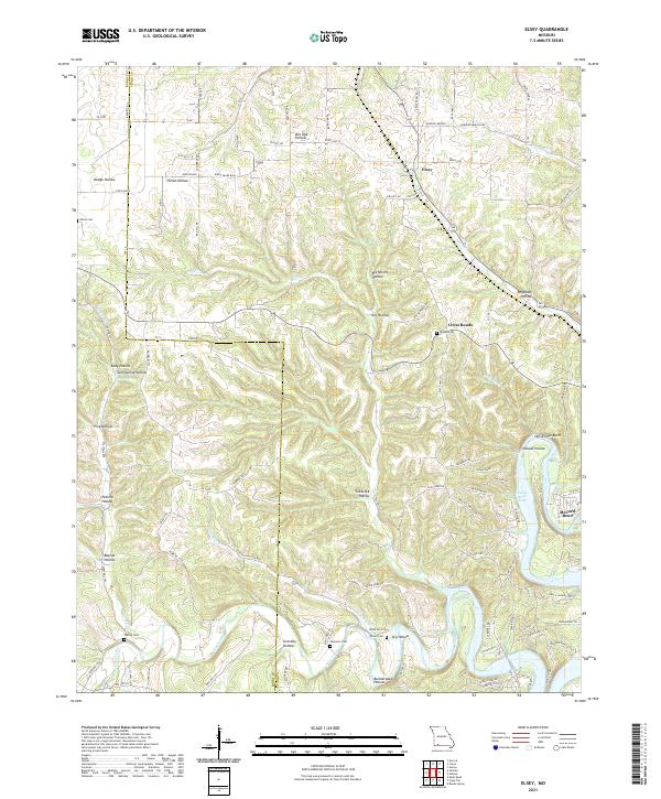 Elsey topographic map thumbnail
