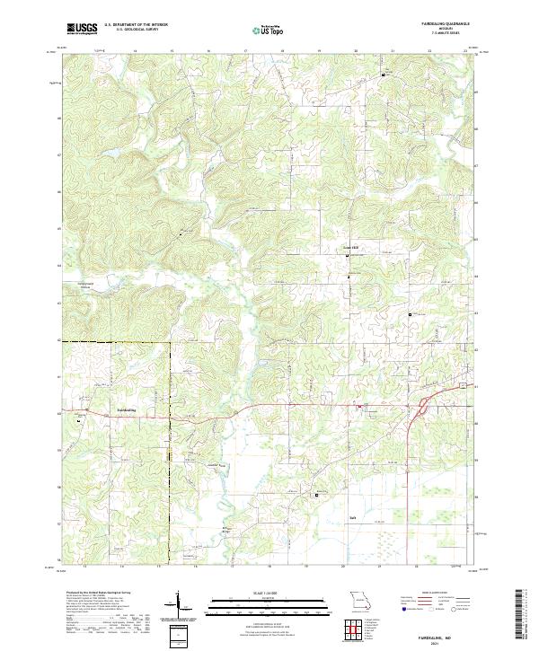 Fairdealing topographic map thumbnail