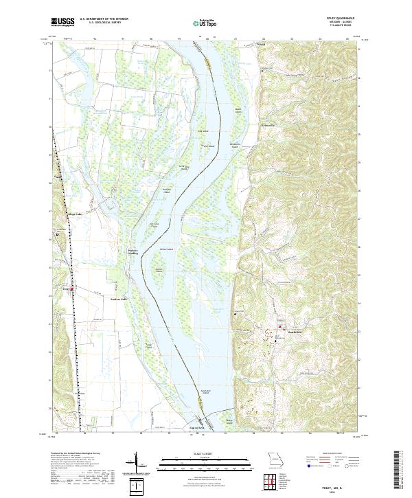 Foley topographic map thumbnail