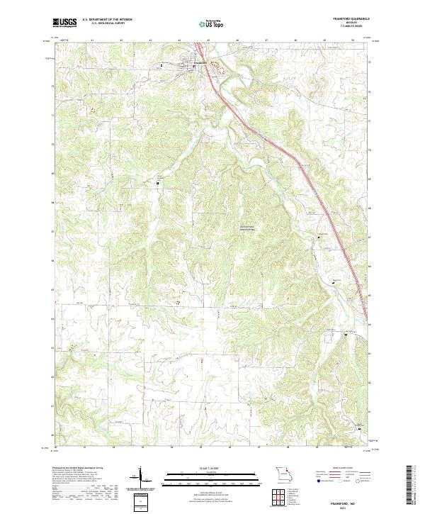 Frankford topographic map thumbnail