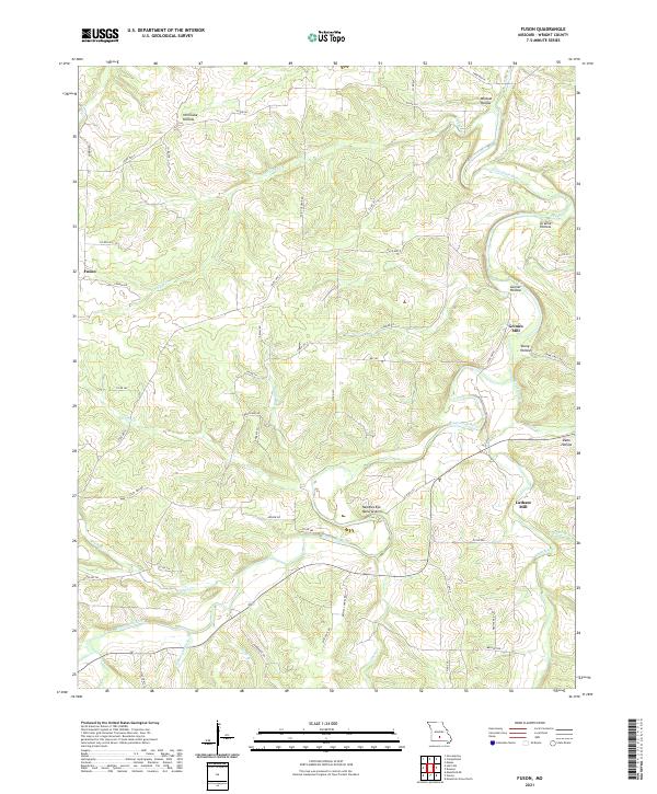 Fuson topographic map thumbnail