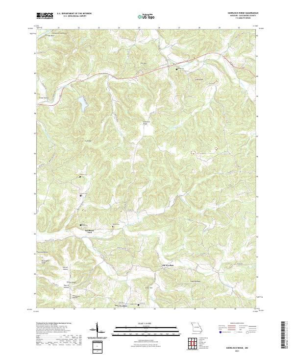 Goerlisch Ridge topographic map thumbnail