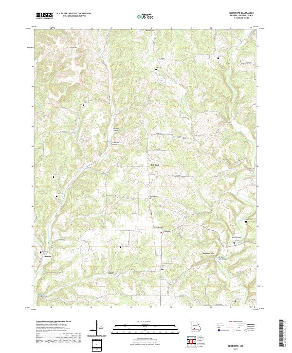 Goodhope topographic map thumbnail