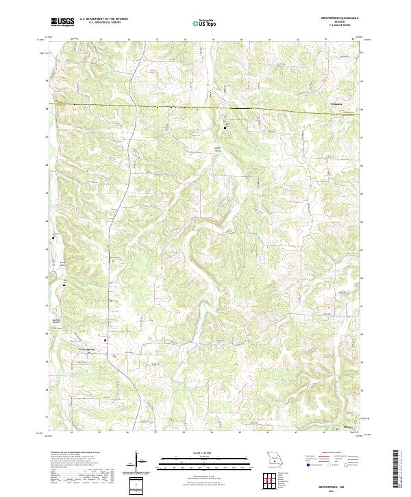 Grovespring topographic map thumbnail