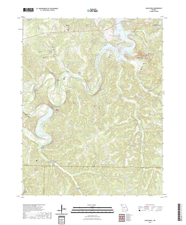 Hahatonka topographic map thumbnail