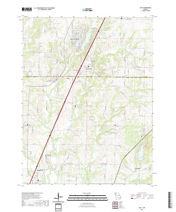 Holt topographic map thumbnail