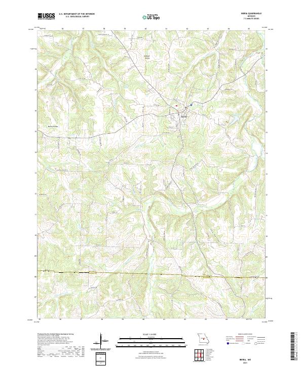 Iberia topographic map thumbnail