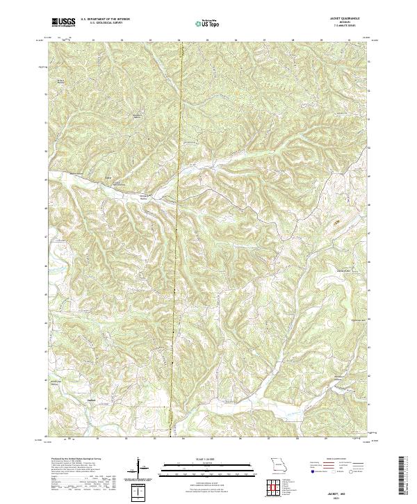 Jacket topographic map thumbnail