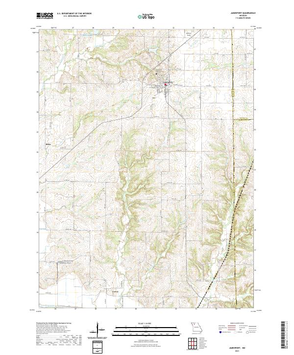 Jamesport topographic map thumbnail