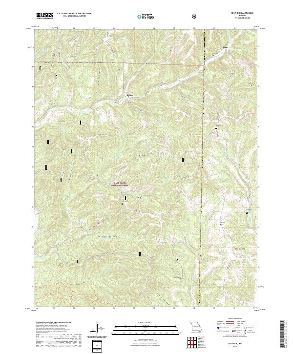 Keltner topographic map thumbnail