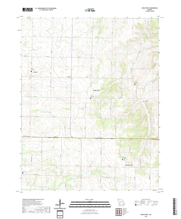 Kings Point topographic map thumbnail