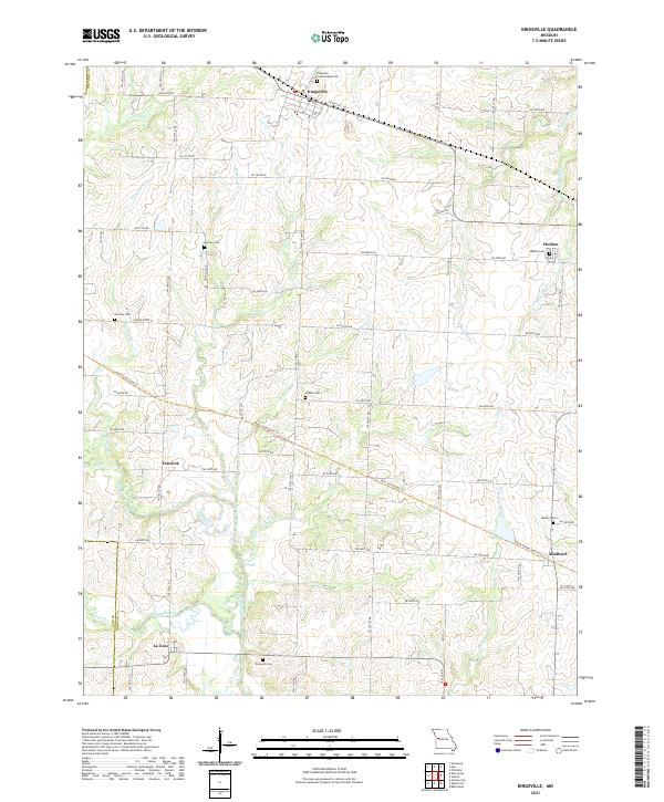 Kingsville topographic map thumbnail