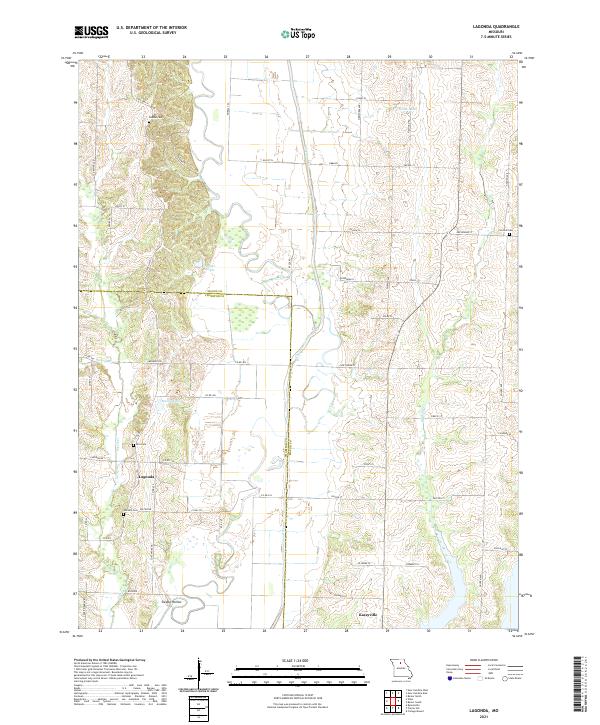 Lagonda topographic map thumbnail