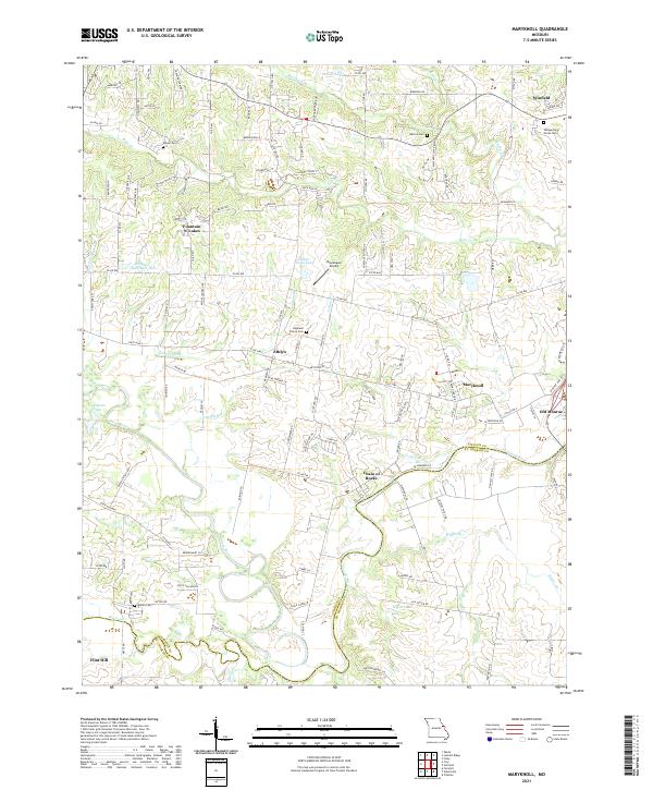 Maryknoll topographic map thumbnail