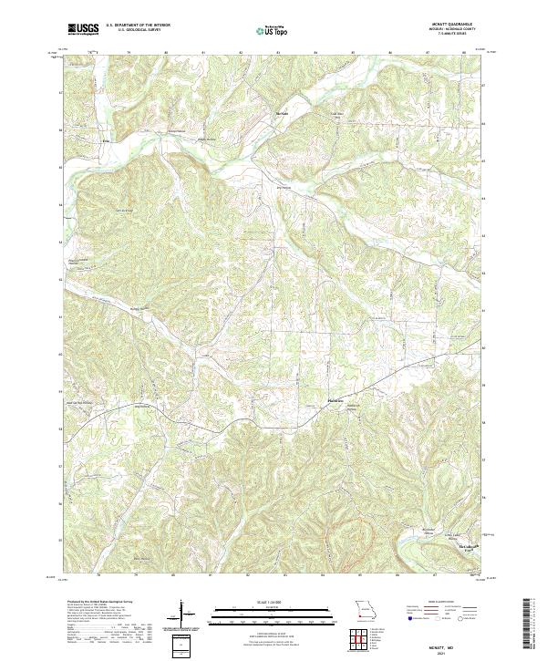 McNatt topographic map thumbnail