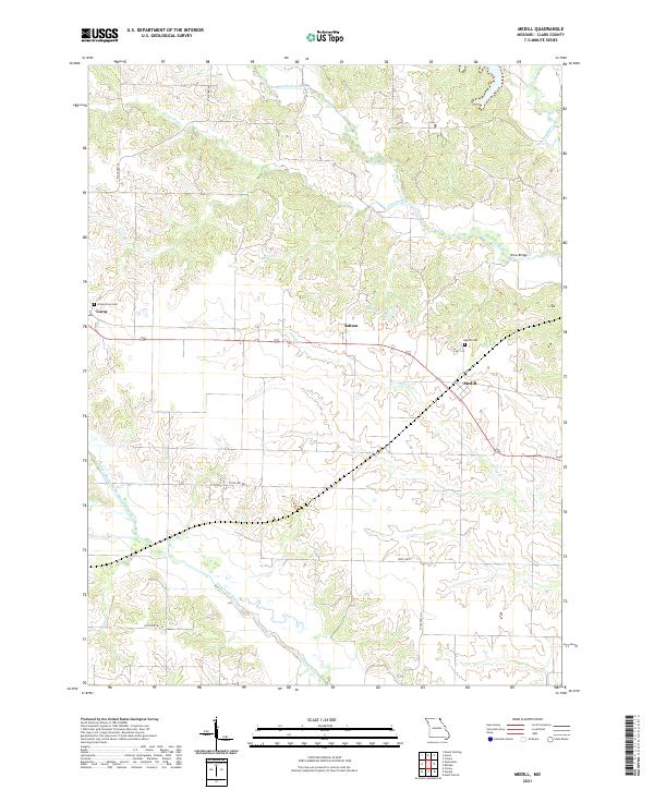 Medill topographic map thumbnail