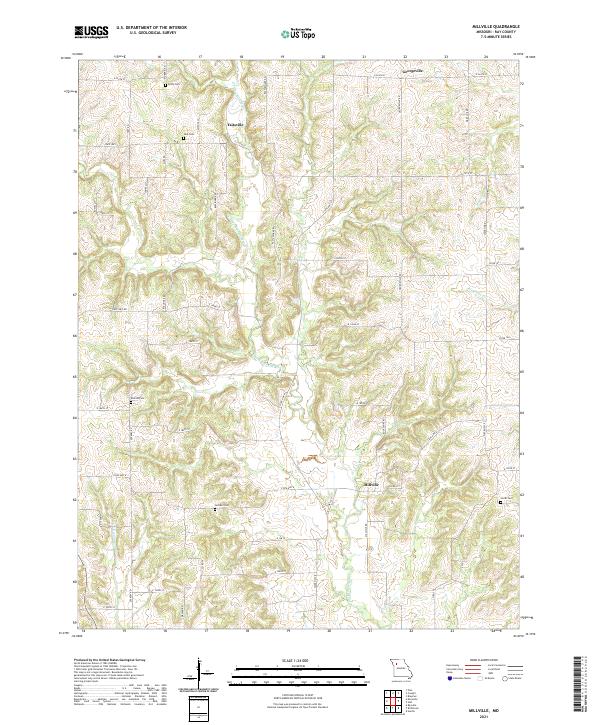 Millville topographic map thumbnail