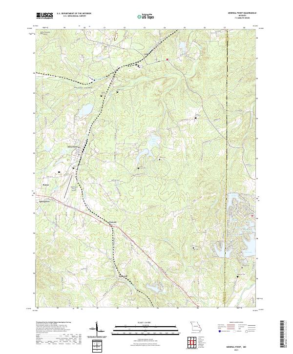 Mineral Point topographic map thumbnail