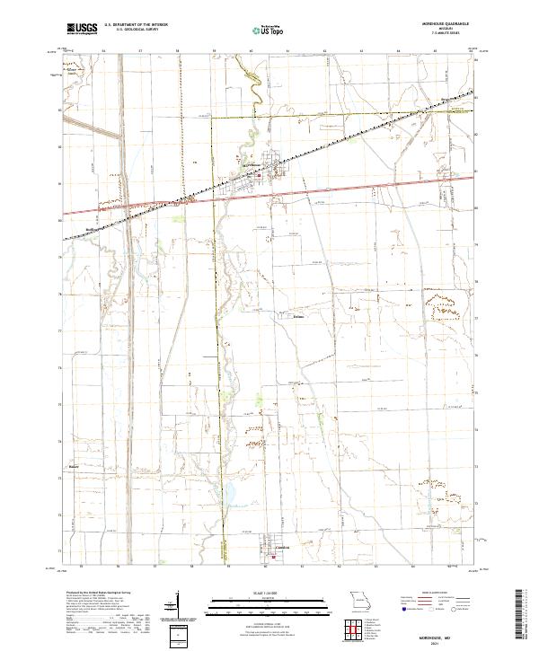 Morehouse topographic map thumbnail