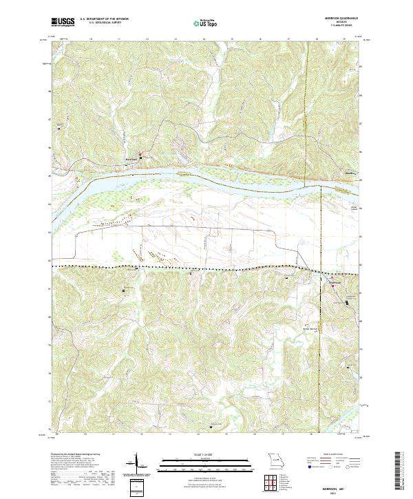 Morrison topographic map thumbnail