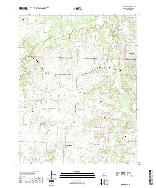 Moundville topographic map thumbnail