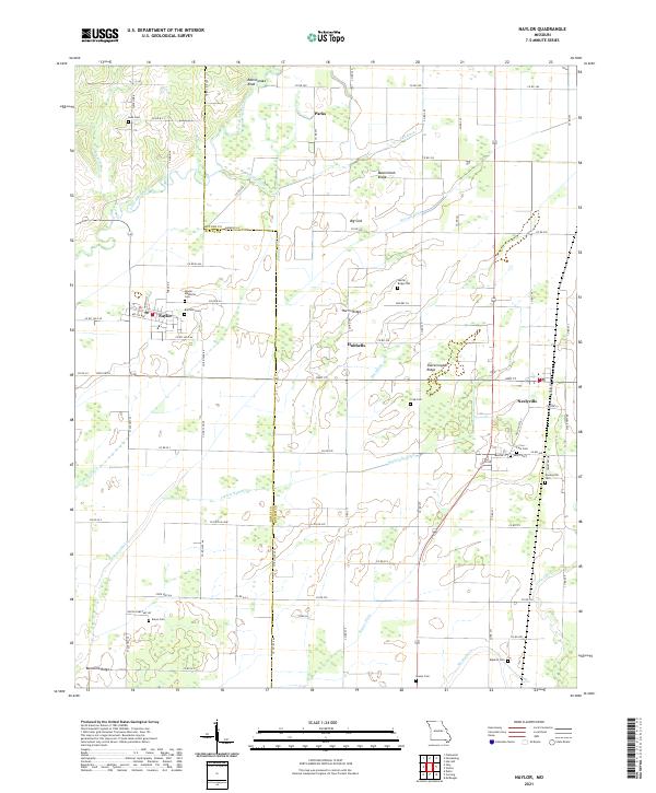 Naylor topographic map thumbnail