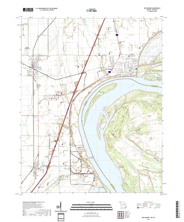 New Madrid topographic map thumbnail