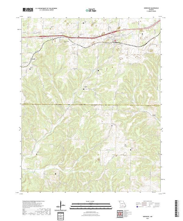 Norwood topographic map thumbnail