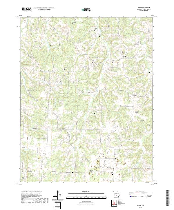 Owens topographic map thumbnail