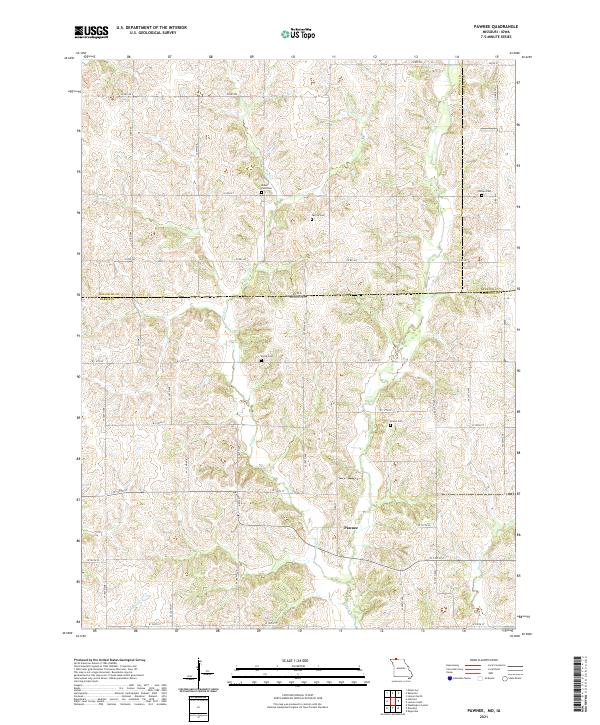 Pawnee topographic map thumbnail