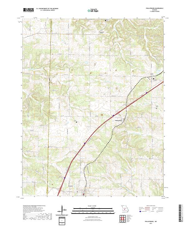 Phillipsburg topographic map thumbnail