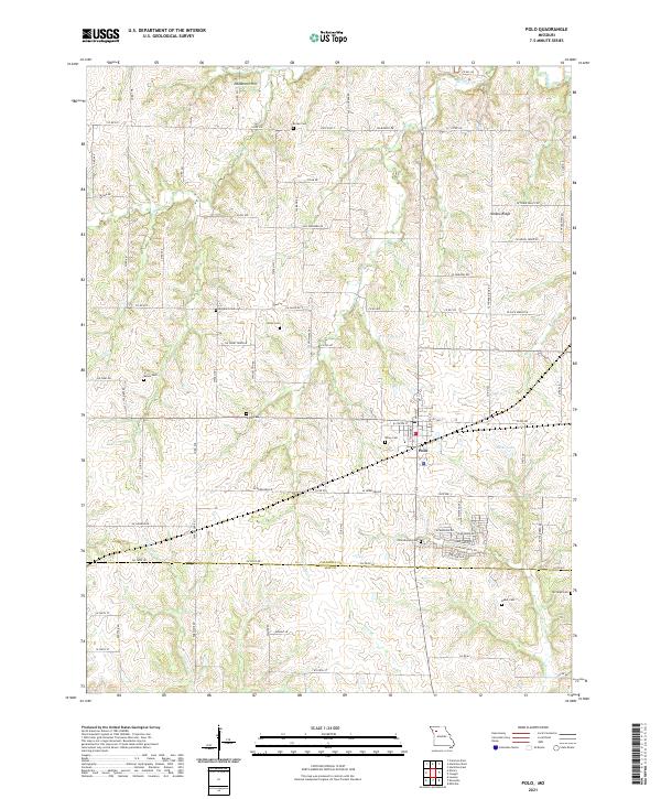 Polo topographic map thumbnail