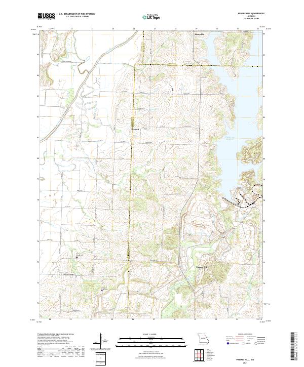 Prairie Hill topographic map thumbnail