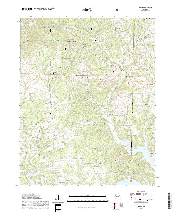 Protem topographic map thumbnail