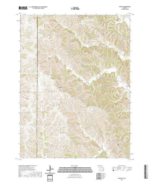 Pure Air topographic map thumbnail