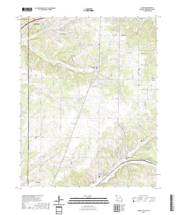 Racine topographic map thumbnail