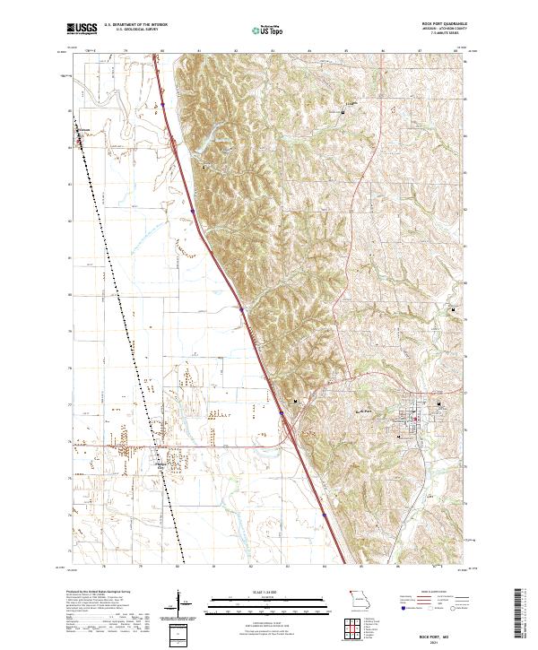 Rock Port topographic map thumbnail