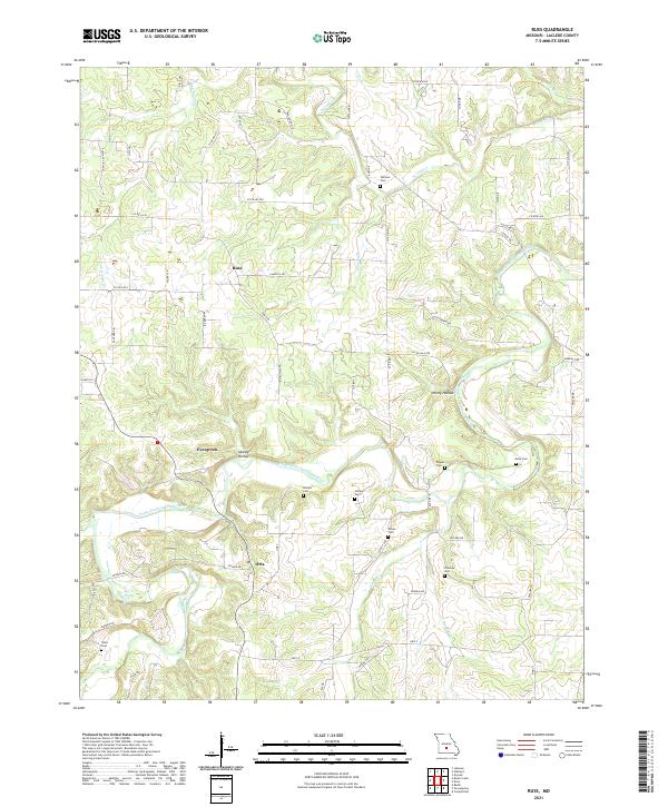Russ topographic map thumbnail