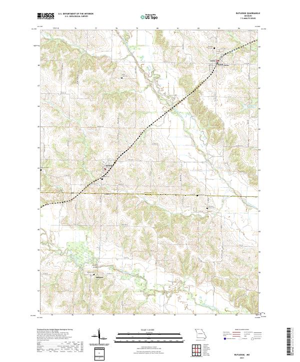 Rutledge topographic map thumbnail