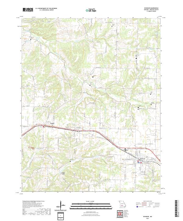 Seymour 2021 topographic map thumbnail