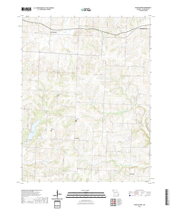 Shackleford topographic map thumbnail