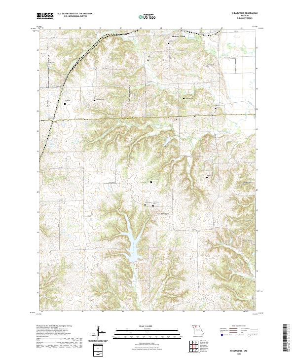 Shearwood topographic map thumbnail